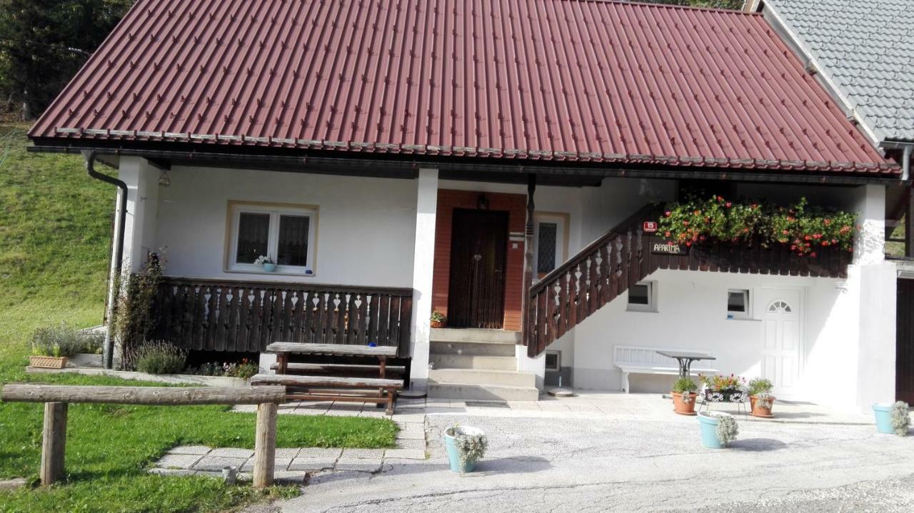 Koprivnik v BohinjuApartmaji Korosec Na Koprivnikuアパートメント エクステリア 写真